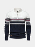 Pull Col Zippé en Maille - Cross & Crown